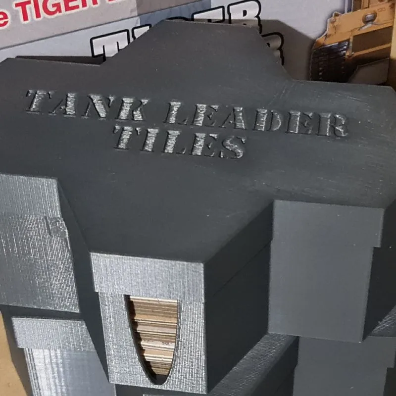 Tank Leader boardgame series tiles box