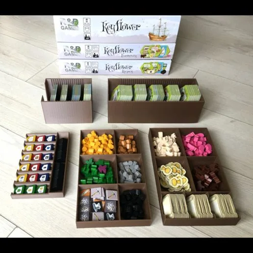 Keyflower organizers