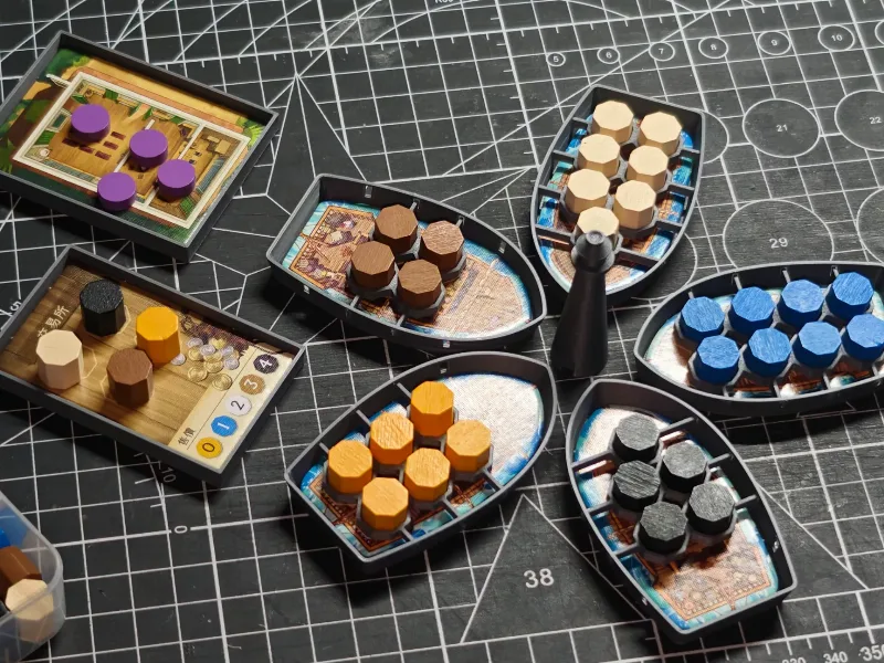 Puerto Rico Board Game Tokens DIY