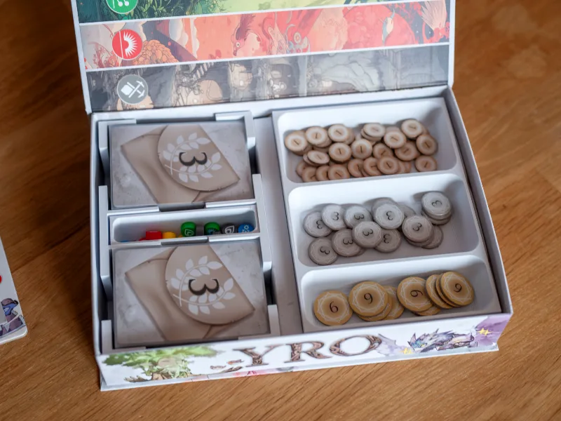 YRO - Cardgame Insert Organizer for Sleeved Cards