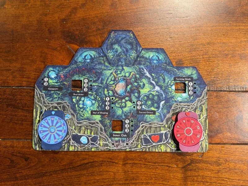 Cloudspire Health and Source Counter Dials