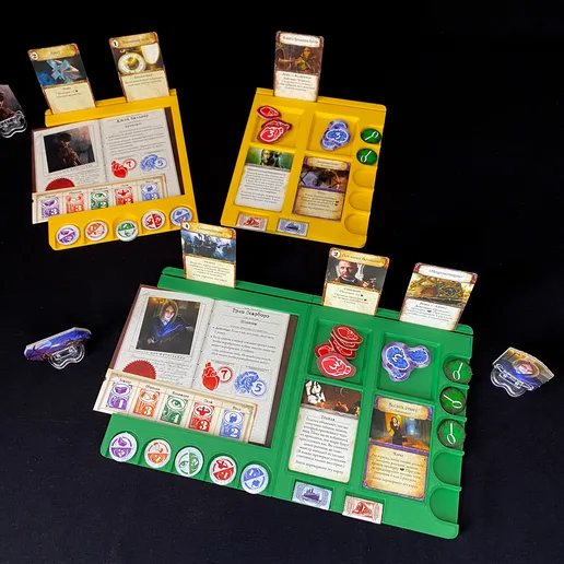 Player dashboard for Eldritch horror