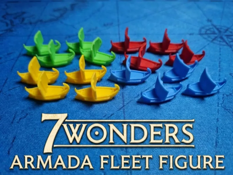 7 Wonders Armada Fleet Figure