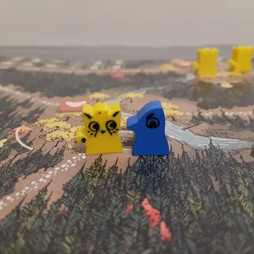 Cheeple - Cheetah Meeple (Root)
