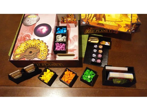 Mission: Red Planet (2nd Edition) Organizer