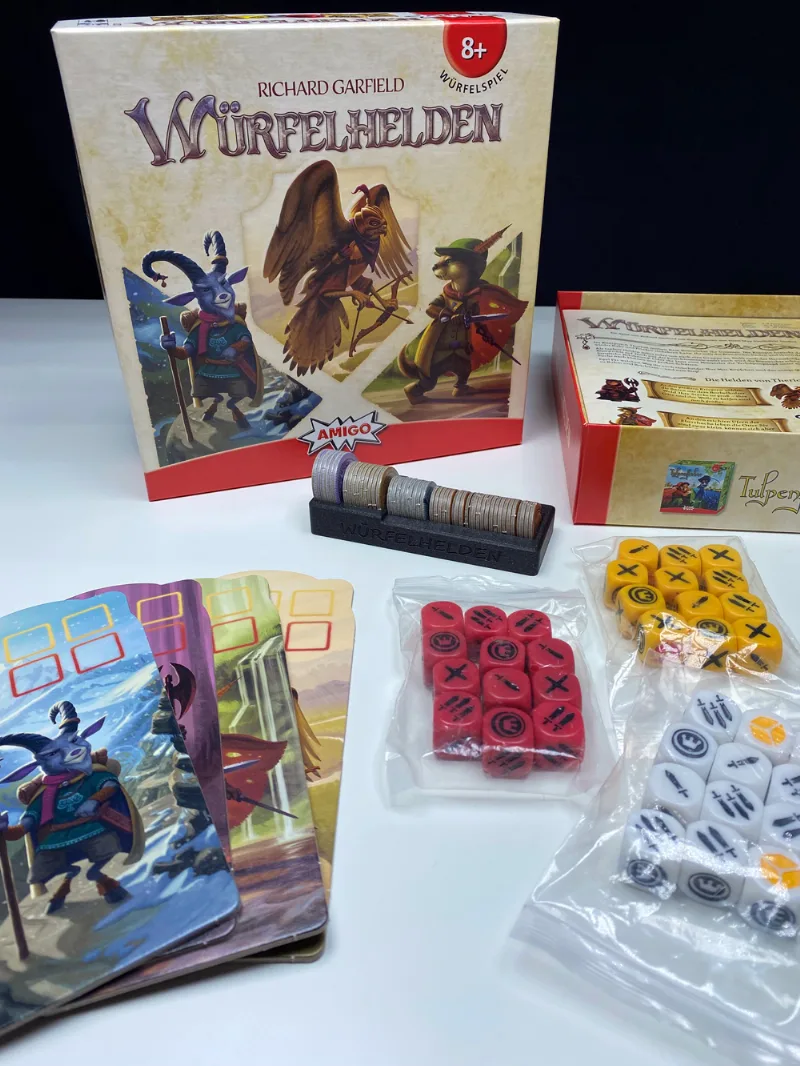DICE HUNTERS OF THERION Coin Holder (WÜRFELHELDEN Münzhalter)