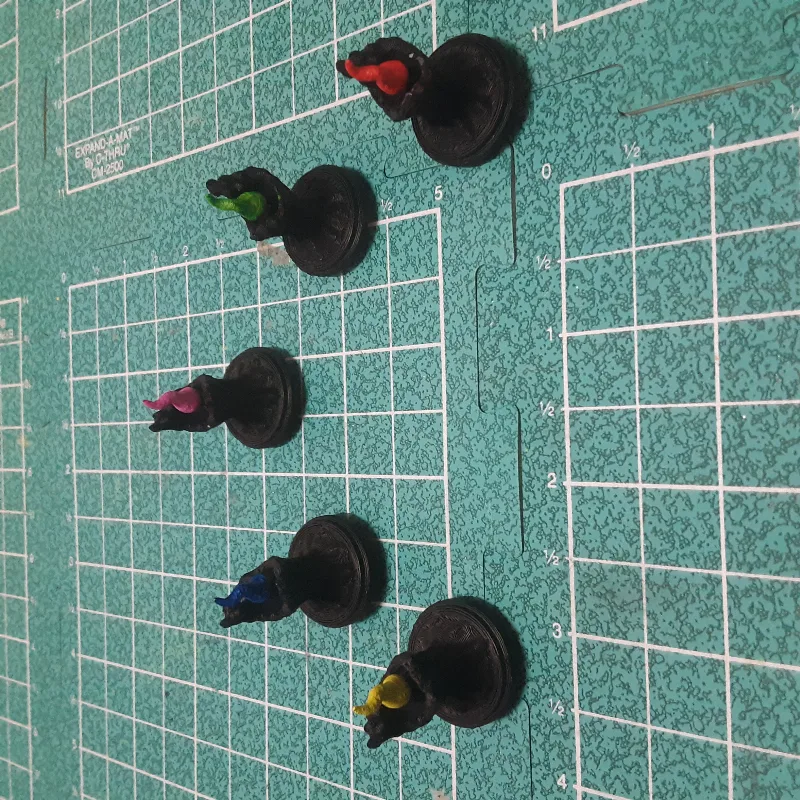 The Night Cage Meeple for Gameboard