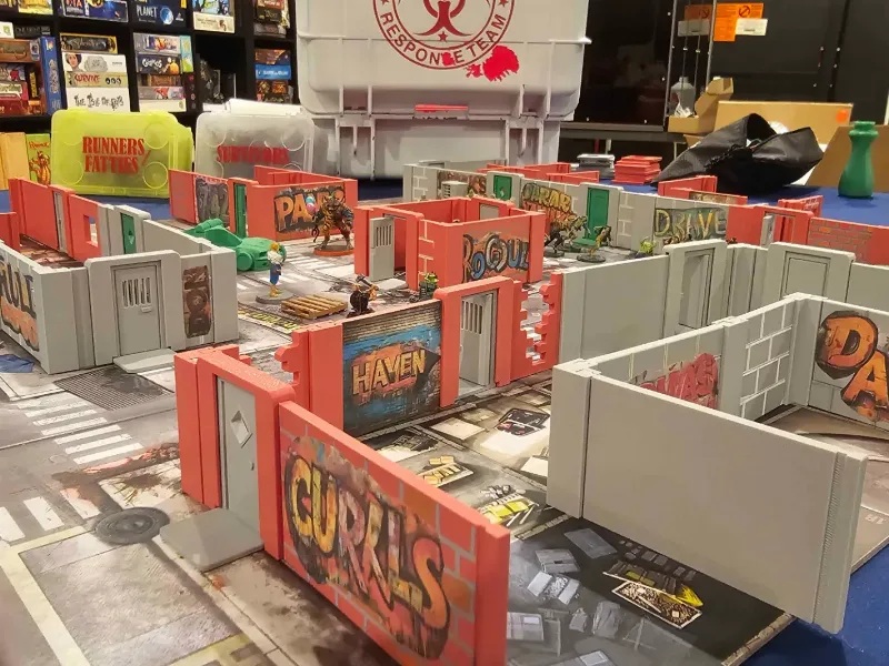 Wall System for Zombicide