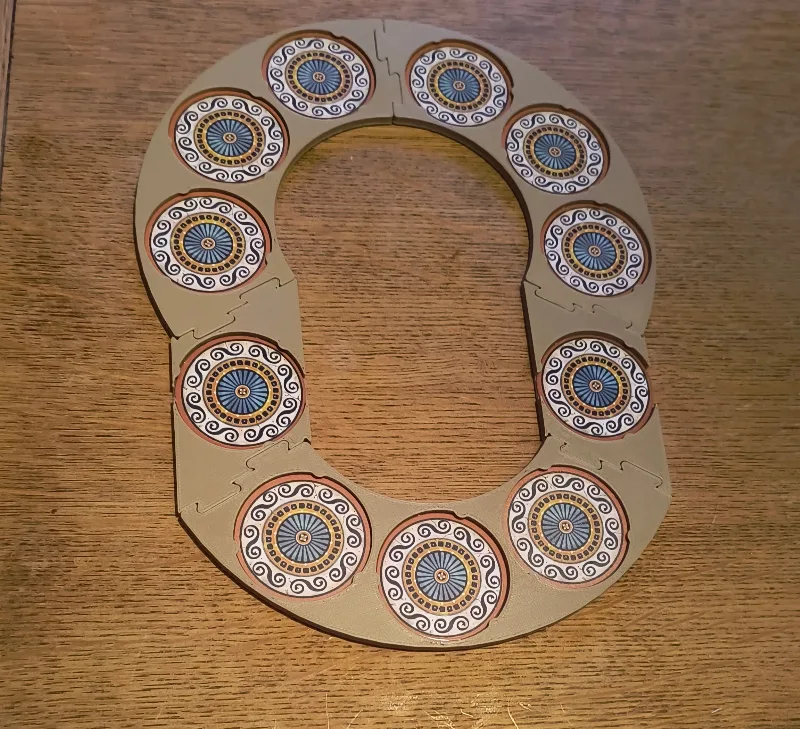 Azul-mini playing tray: 5 player game