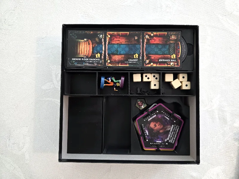 Betrayal at House on the Hill 3D Print Insert/Organizer remix Mystic Tome
