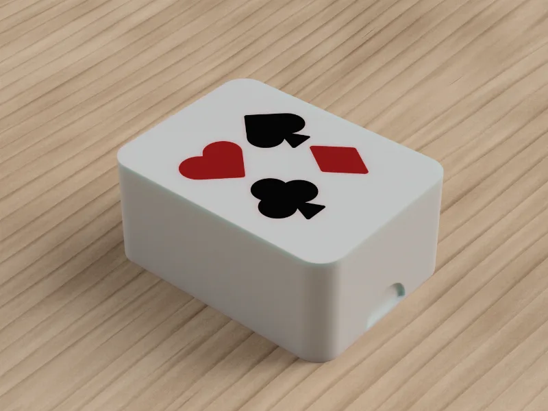 Playing Cards Case - Stacked Deck (Poker Type)