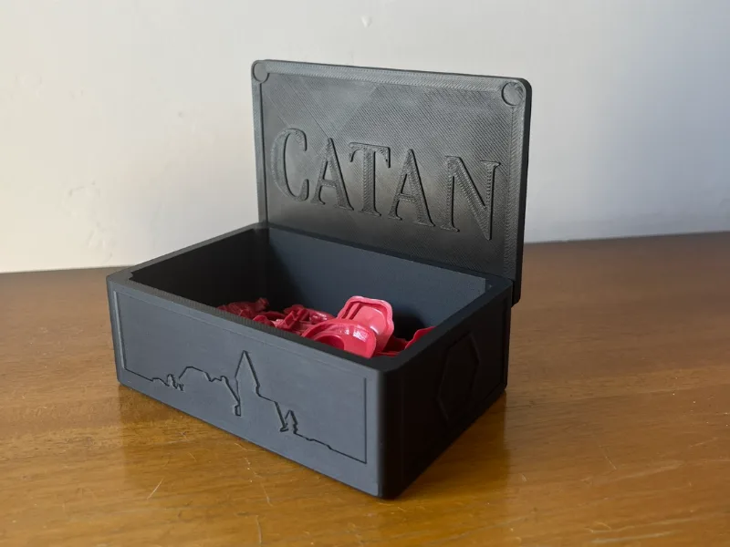 Magnetic Catan Piece Organizer Box