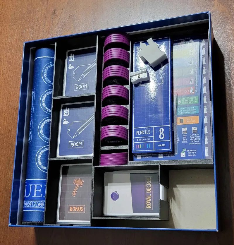 Blueprints of Mad King Ludwig Organizer