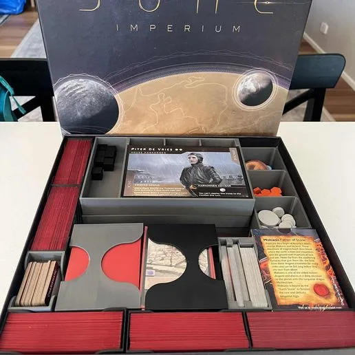 Dune Imperium Organiser with Expansions (Base, Ix, Imm., Bloodlines)