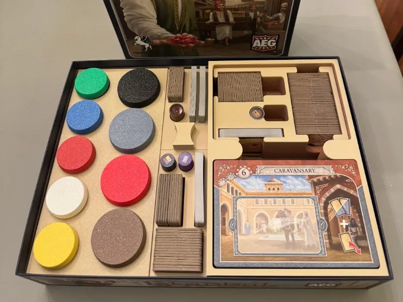 Istanbul Board Game Insert with all Expansions