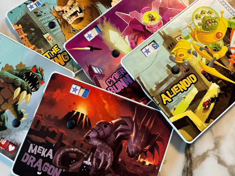 King of Tokyo Monster tray improved