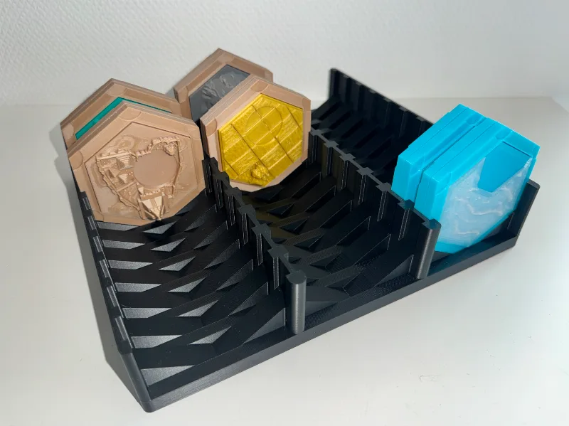 Organizer für CATAN 3D Kacheln