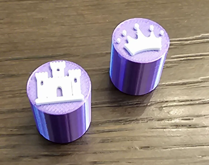 Magic: The Gathering / MTG Monarch & City's Blessing Markers