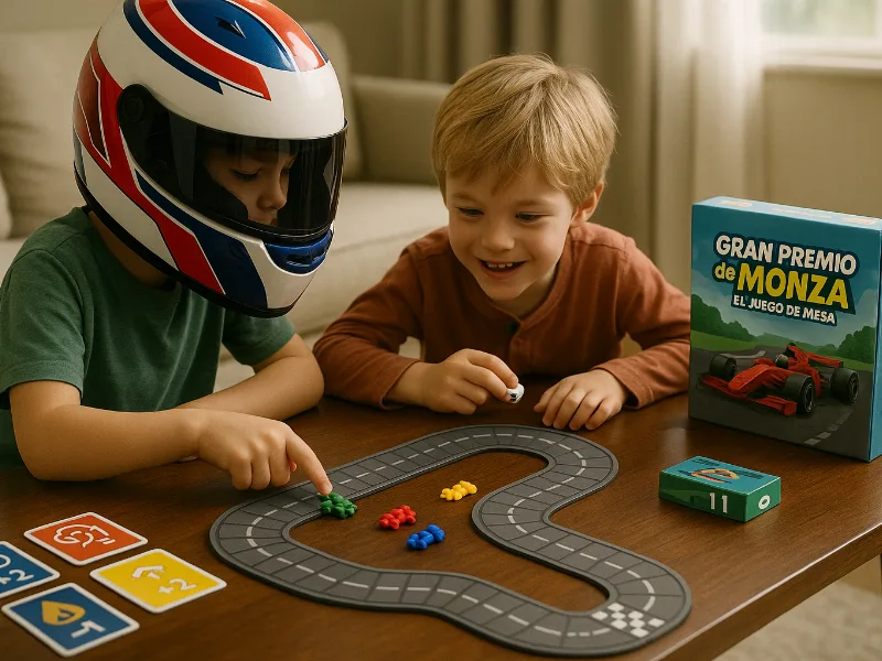 Formula 1 Race Board Game Monza Circuit