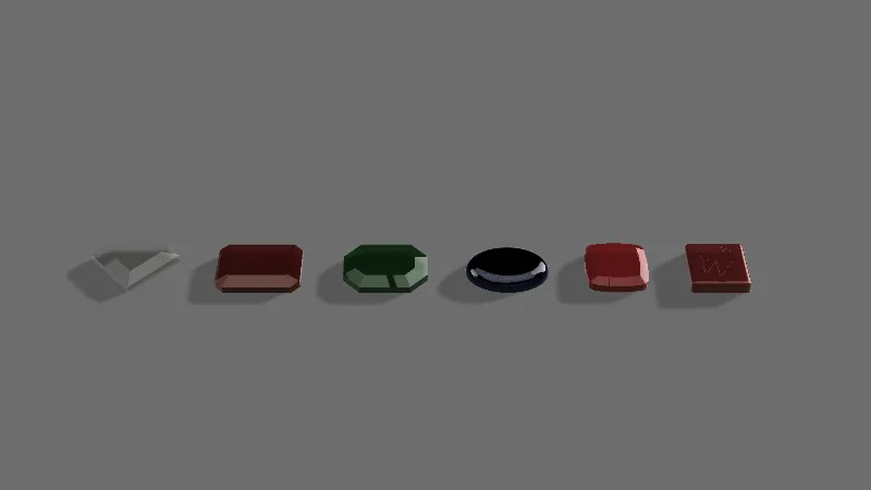SPLENDOR: GAME TOKENS