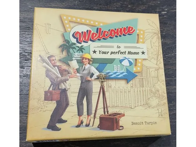 Welcome To... Insert for sleeved cards