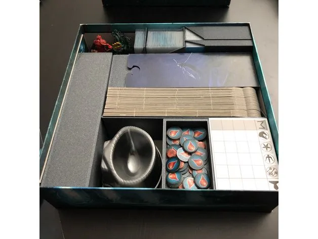 Abyss - Insert for all expansions - FFG sleeves