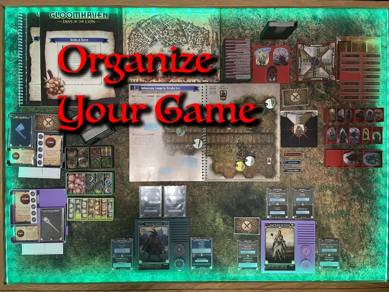 Gloomhaven: Jaws of the Lion – Modular Organizer
