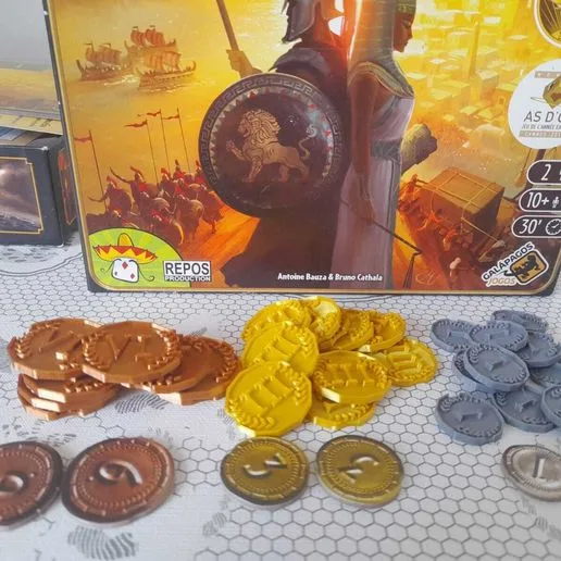 7 Wonders Duel - Coin Set