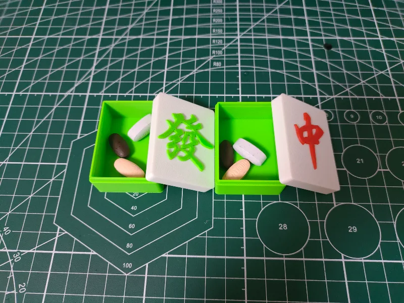 Mahjong Shaped Box 麻将造型盒子