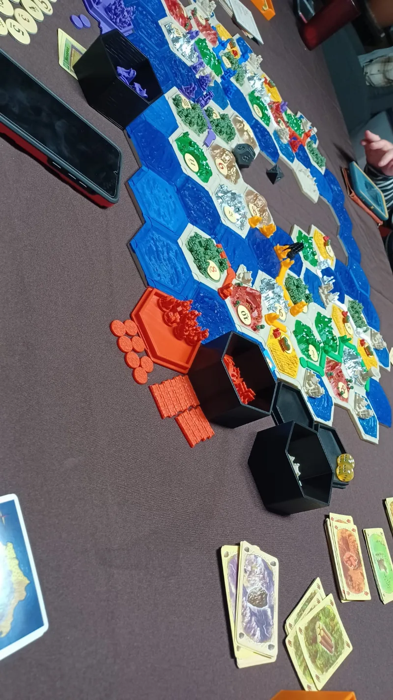 Magnetic Seafarers Catan Replacement Part Set for 5-6 Players - Dakanzla Designed