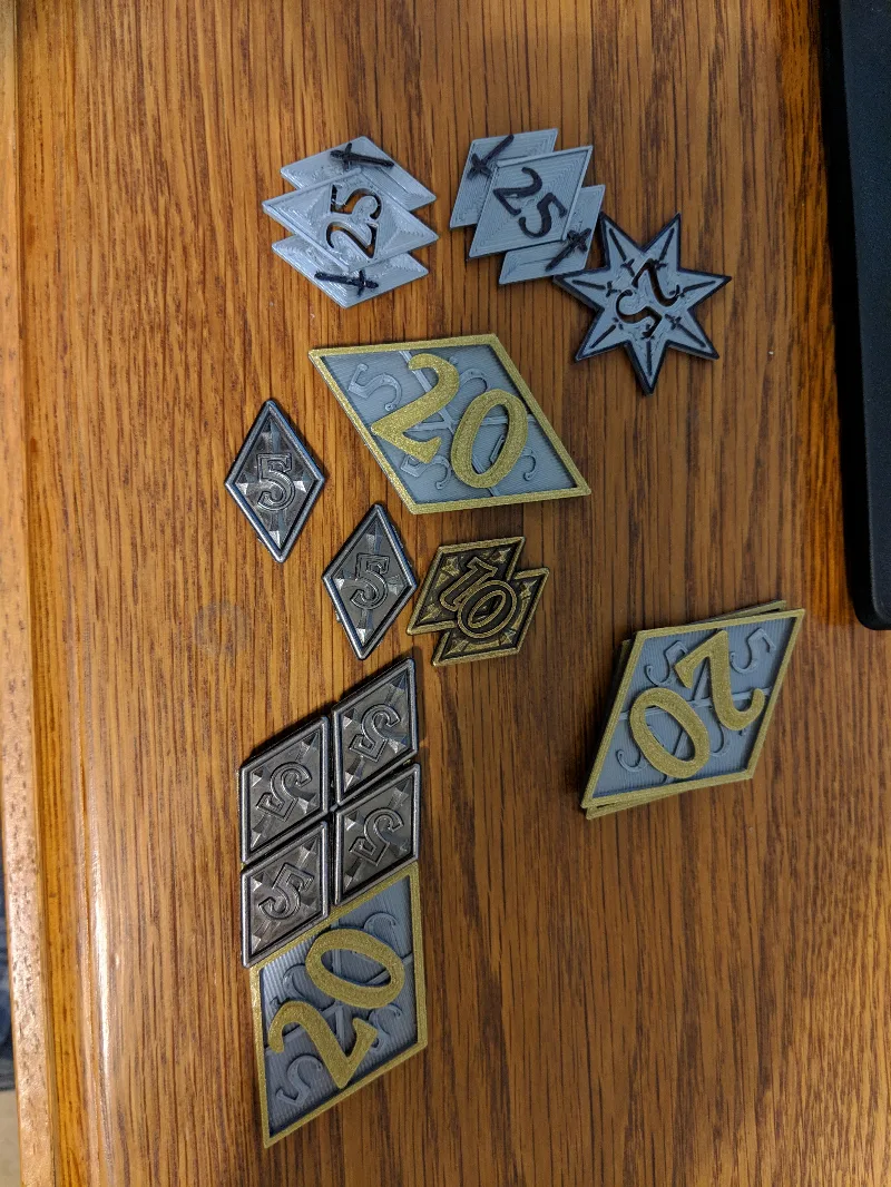 Crusaders Thy Will Be Done Additional Influence Tokens