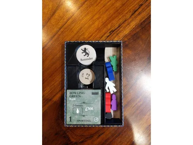 Obsession boardgame House organizer