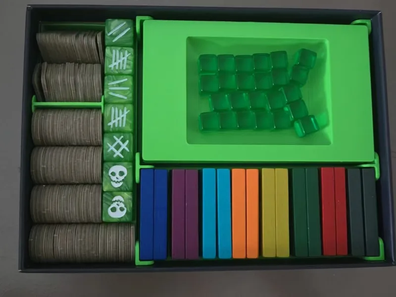 【Emerald Skulls Organizer】EMERALD SKULLS INSERT