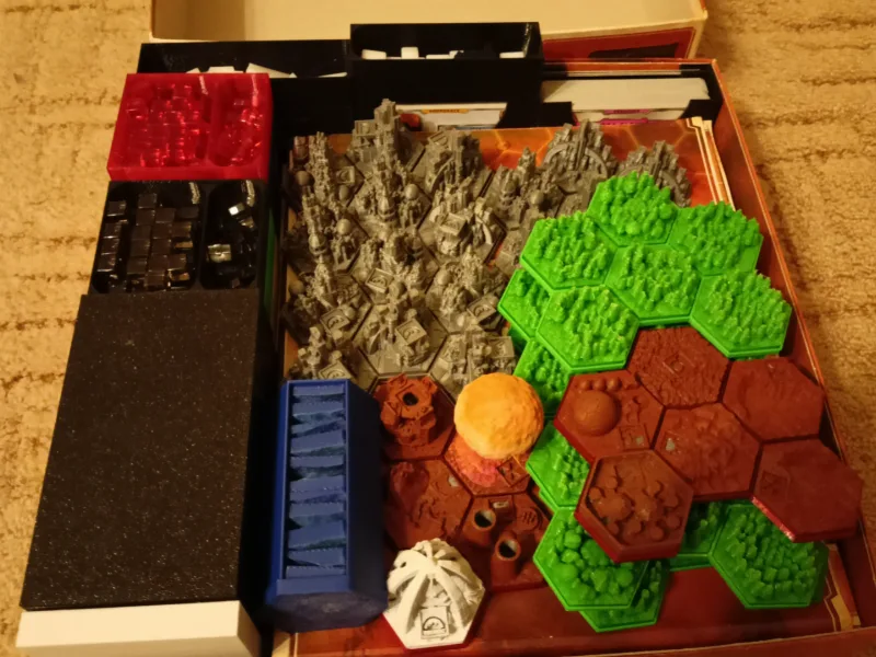 Terraforming Mars Organiser - supports 3D Tokens