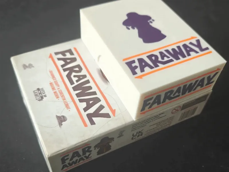 Faraway board game BOX REPLACEMENT organizer