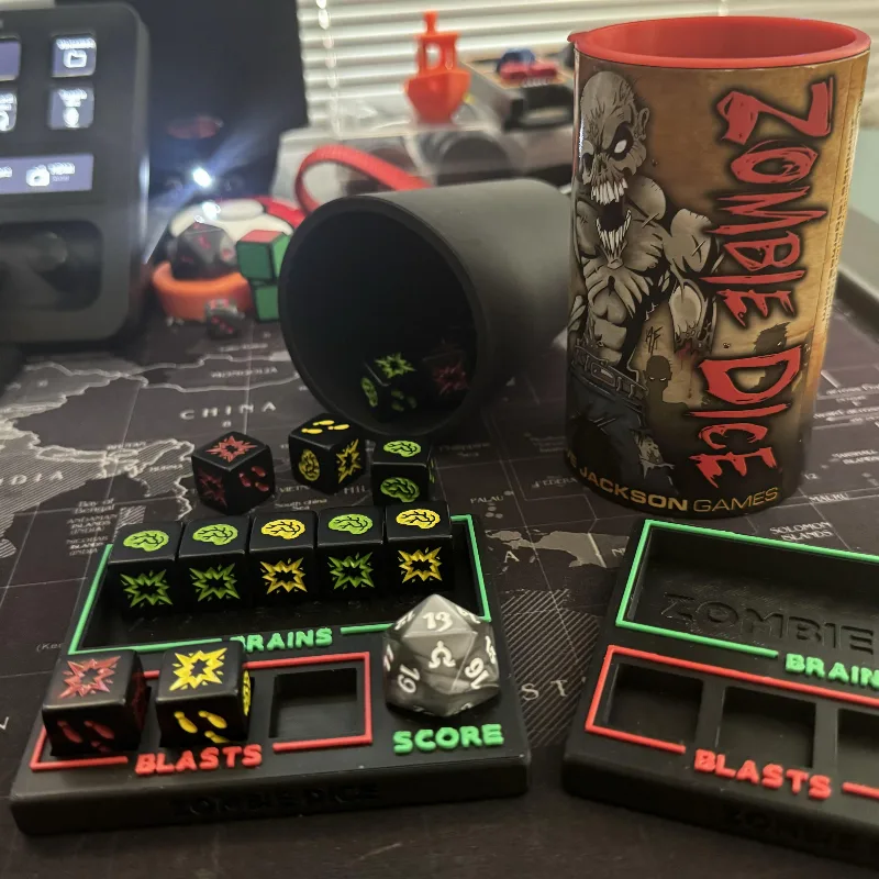 Zombie Dice game score tracker