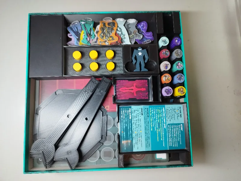 In Too Deep Complete Boardgame Token Tray System - Retail version