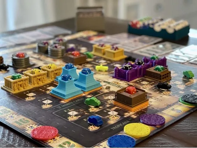 Lord of Vegas + Expansions+ Insert and tokens