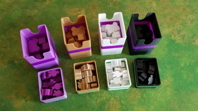 Century: Golem Edition - Player Pieces Box - Remix