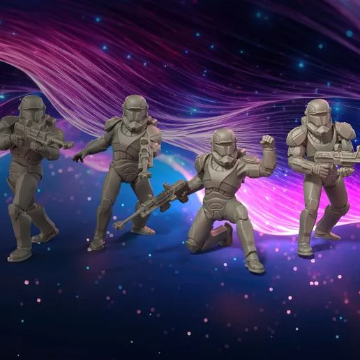 Star wars legion Clone republic commandos