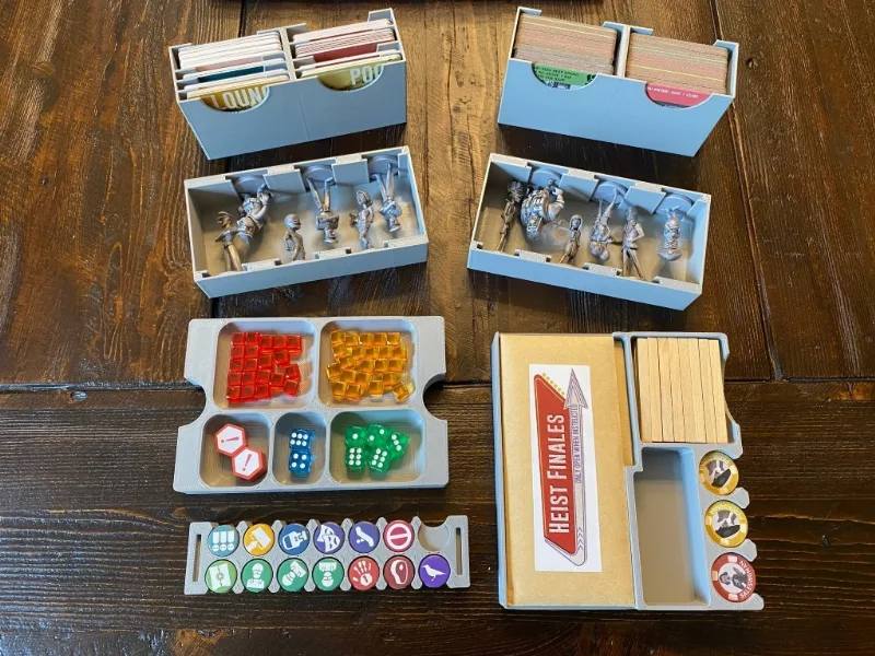 Burgle Bros. 2 Board Game Insert / Organizer