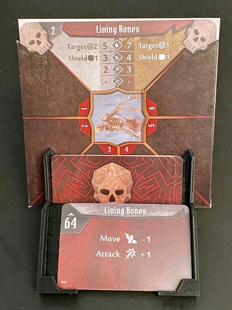 Modified Gloomhaven Monster Deck Holder