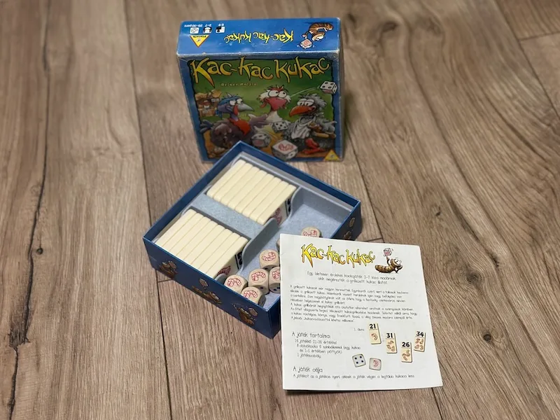 Insert for Pickomino / Regenwormen / HeckMeck