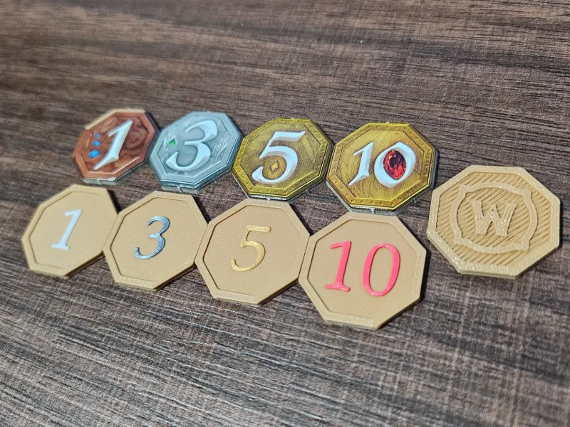 Small World of Warcraft VP Coin replacement
