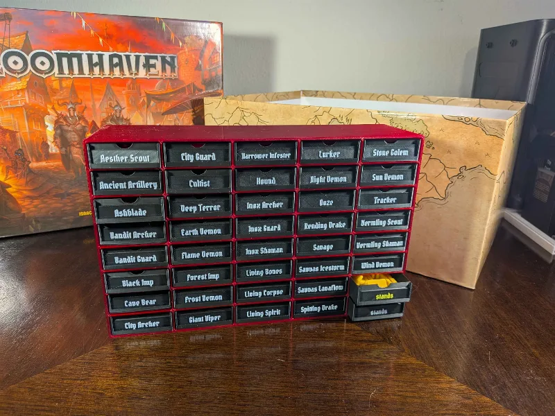 Gloomhaven Monster Cabinet