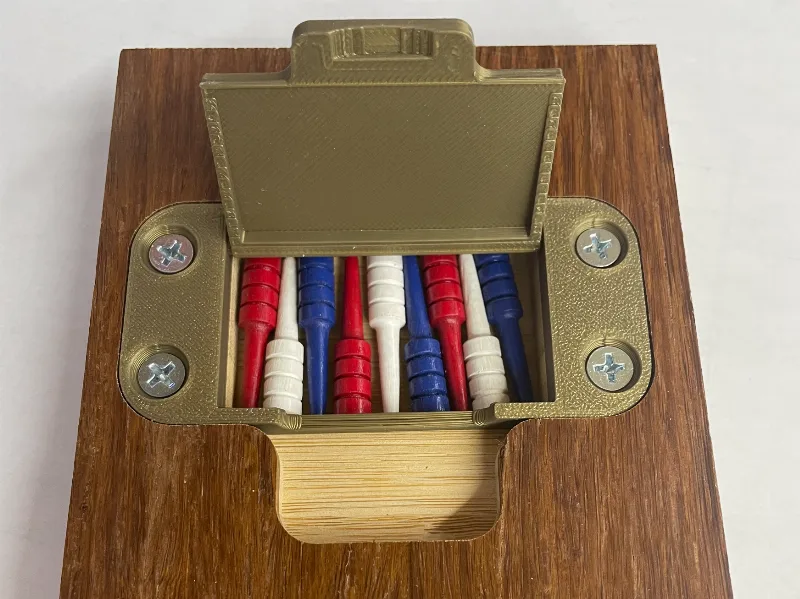 Cribbage Peg Flip Plate PIP
