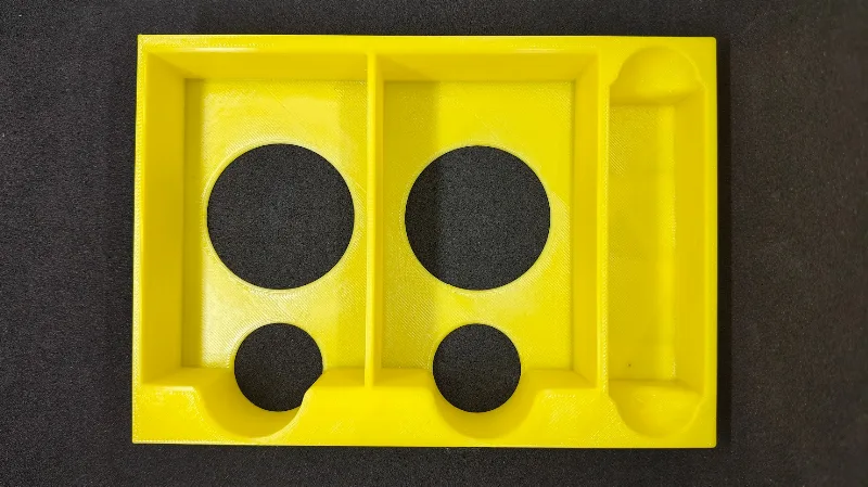 Inside Job board game insert