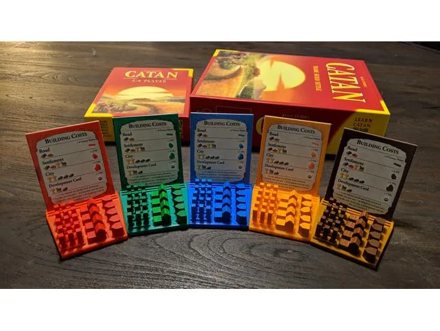 Catan Game Piece Holder