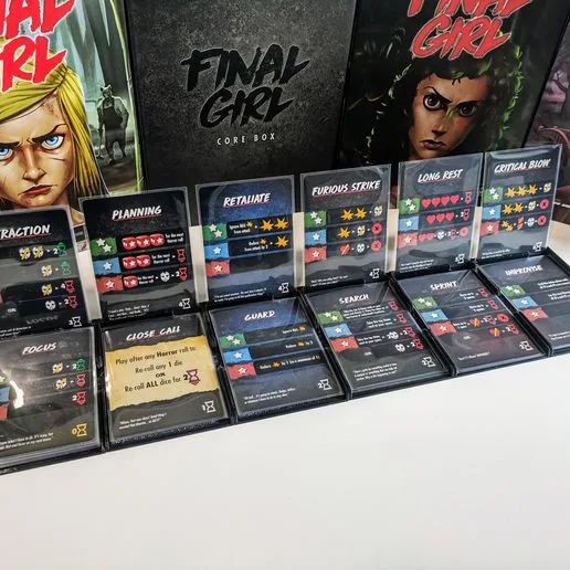 Final Girl action card holders