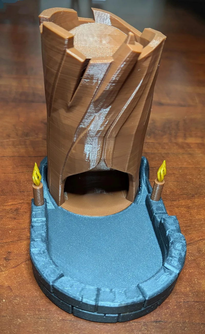 Remixed Wingspan dice tower